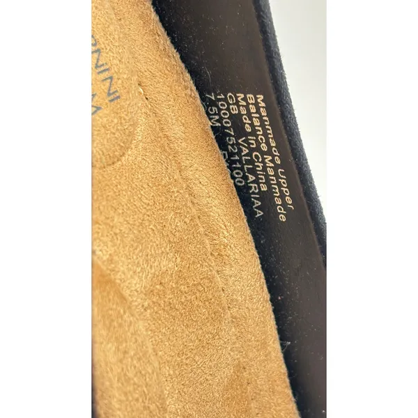 Giani Bernini Vallariaa memory foam footbed black suede Mary Jane pumps sz 7.5 - Image 3