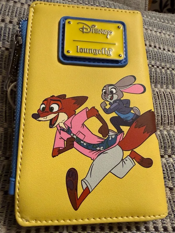 Disney Loungefly Zootopia Nick and Judy Zip Around Wallet - Image 2