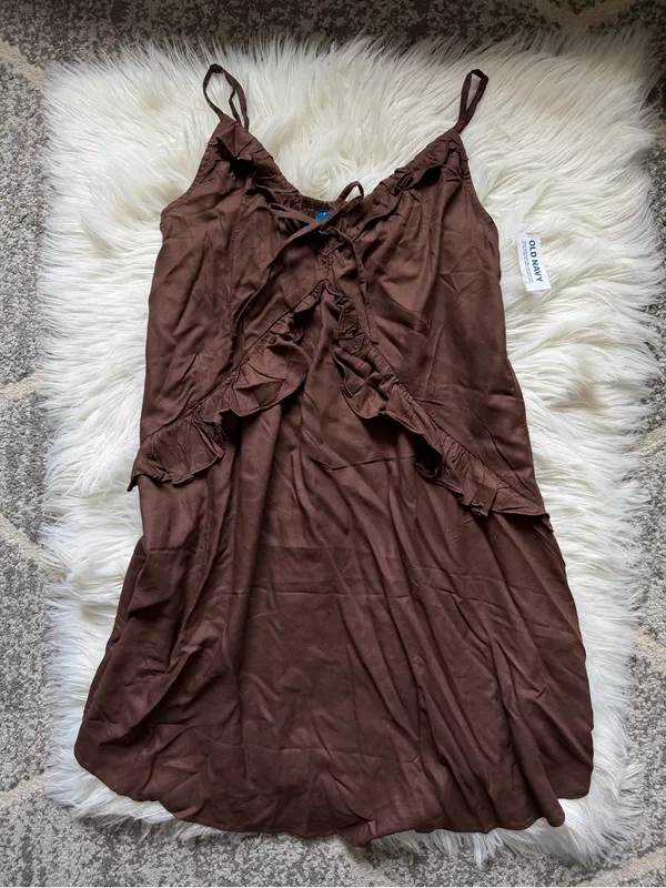 Old Navy Ruffle front cami shift dress - Image 2
