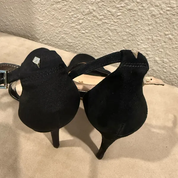 Sam Edelman Black‎ Ankle Strap Heels Size 6.5 - Image 6