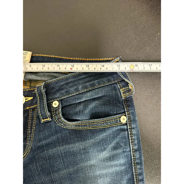True Religion Women's Becca Mid Rise Bootcut‎ Denim Jeans Size 29 W10572OMQT1 - Image 9