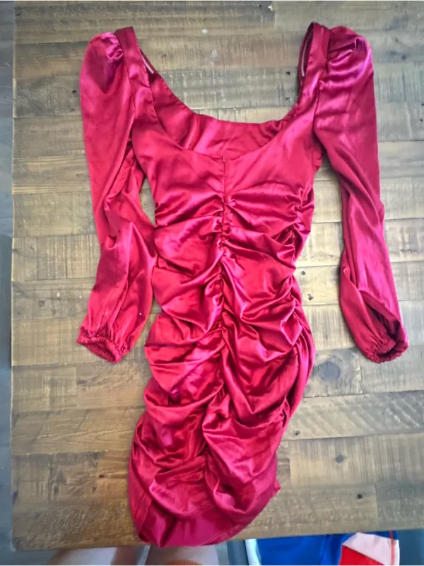 REVOLVE | MORE TO COME‎ Blair Ruched Mini Dress - Image 7