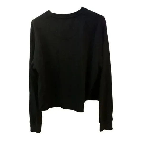 ✨FRIENDS Womens Black 'Christmas is Better with Friends' Cropped Sweatshirt✨ - Image 4