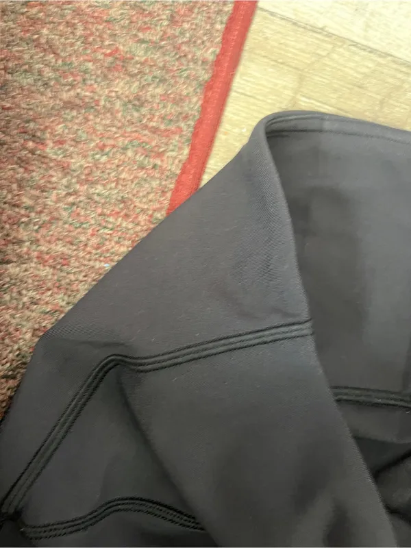 Lululemon Black Mesh-Panel High-Waist Leggings - Image 8