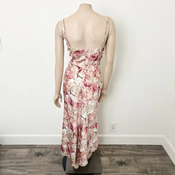[Selfie Leslie] Lake Como Abstract Rose Floral Print Cami Midi Dress NWT Size XL - Image 3