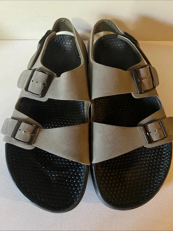 Birkenstock milano Buckle Sandals with Black Footbed wanderlust casual Unisex - Image 5