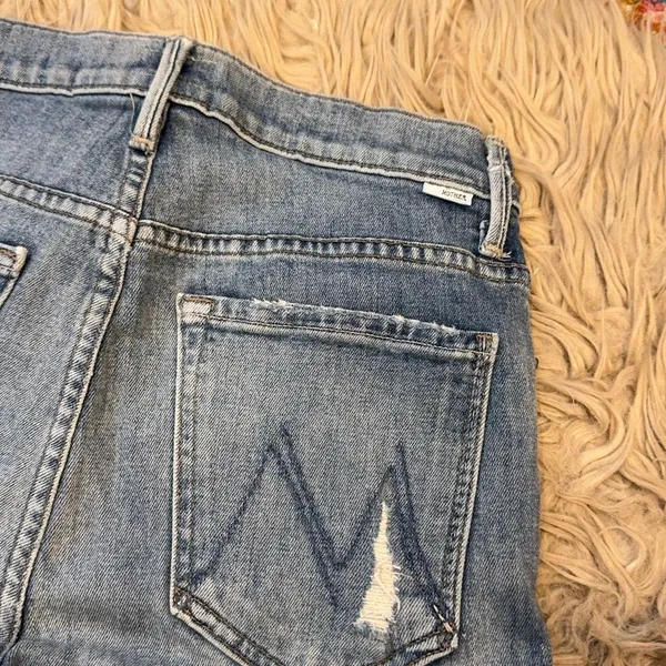 Mother Denim - the stunner ankle step fray Jeans size 26 - Image 5
