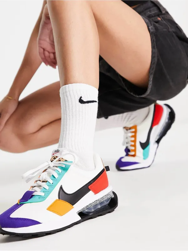 Nike Air Max Pre-Day SE women’s sneakers in summit white/multicolor Size 6 - Image 2
