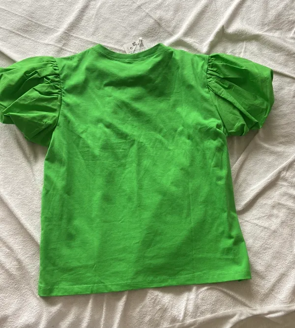 ZARA balloon shoulder top. S - Image 6