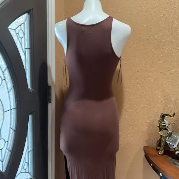 Oh Polly Princess Polly brown tank midi dress - Image 8