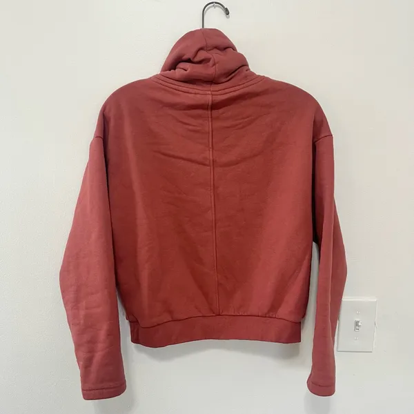 Frank & Oak Fleece Mockneck Sweatshirt- Size XS - Image 3
