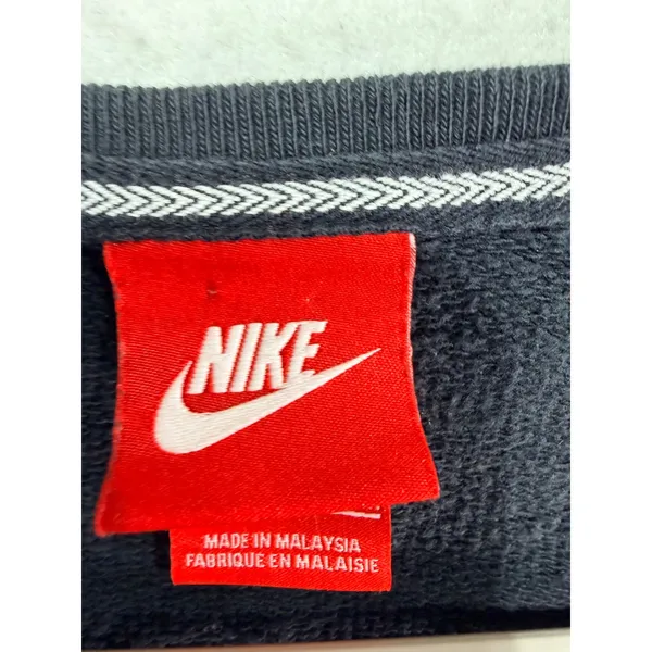 Nike Sweatshirt Logo Graphic Swoosh Pullover Women's Medium Black 683735-010 - Image 5