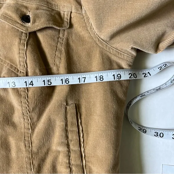 Baby Phat Y2k corduroy button up jacket tan size medium - Image 12