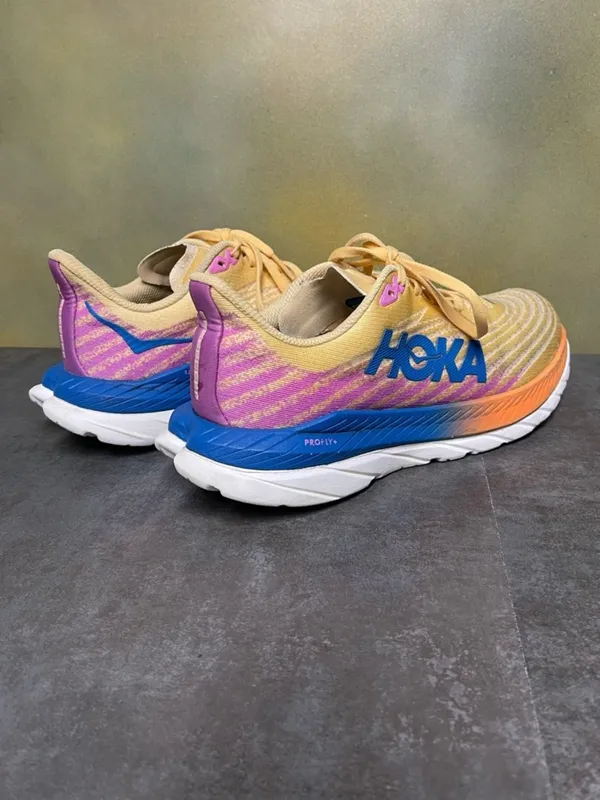 Hoka One One Mach 5 Women’s Running Shoes Impala/Cyclamen Size 8B - Image 10