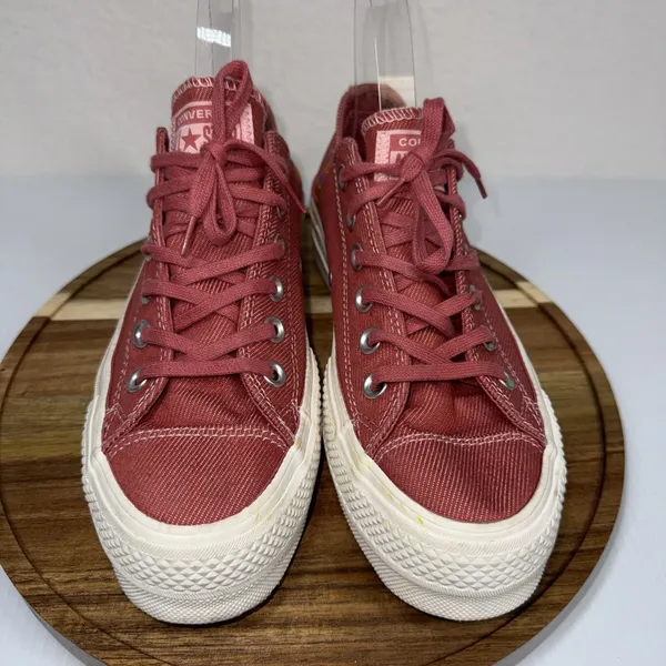 Converse Chuck Taylor All Star Lift OX Women's Shoe Pink Rainbow 564559C Size 7 - Image 9