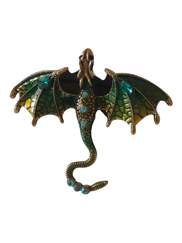 Green Dragon Brooch - Image 2