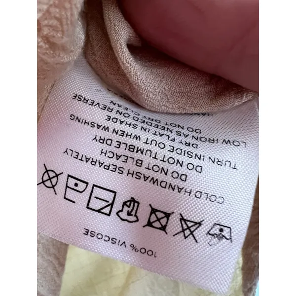 Faithfull The Brand Toulin Shirt‎ | Blush | Size 6 - Image 8