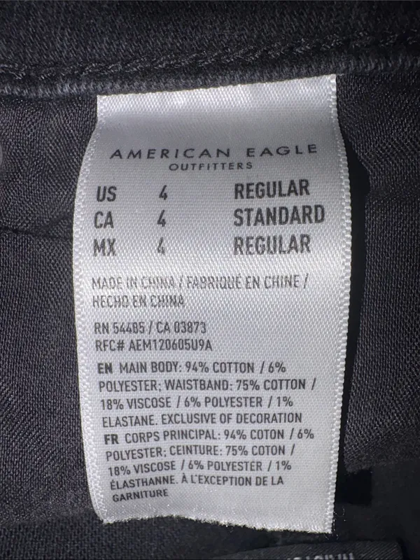 American Eagle Ripped Mom Jeans, Size 4 - Image 6