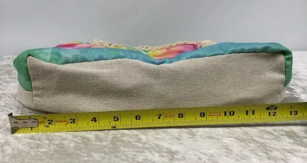 Tye dye tote bag rope like purse straps - Image 2