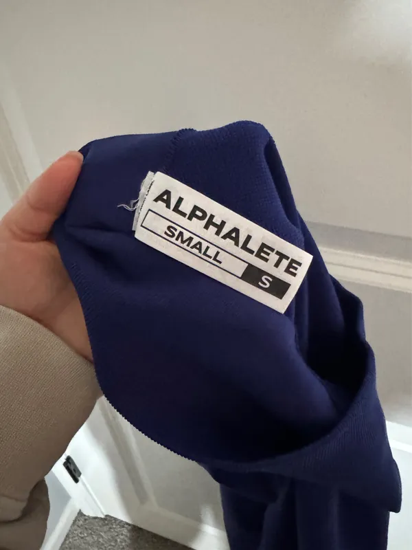 Blue Alphalete Amplify Leggings - Image 3