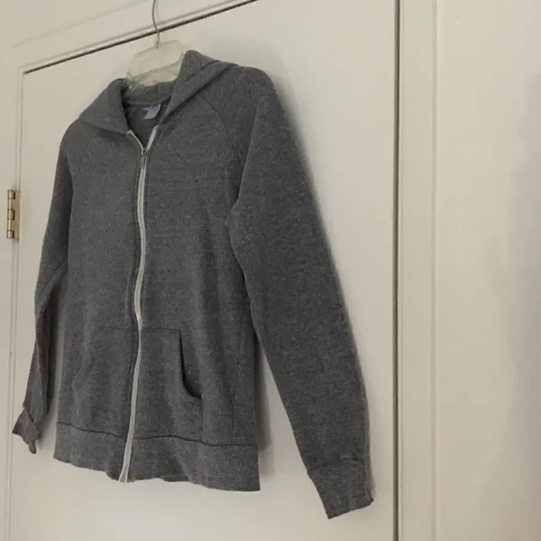 Alternative Earth gray eco-zip up hoodie S‎ - Image 3