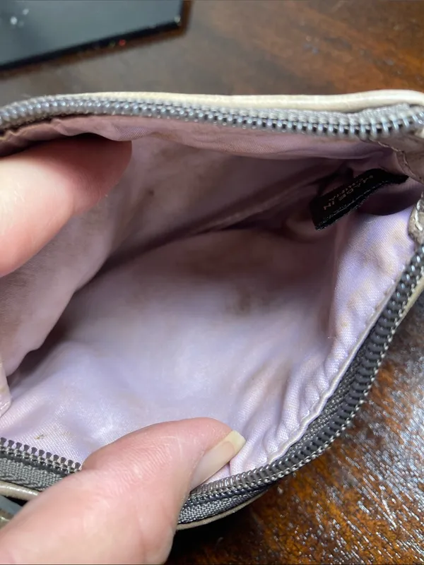 Coach grey Signature Wristlet - Image 4