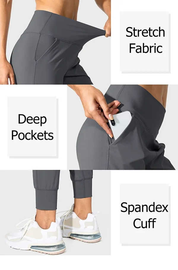 High Waisted Joggers - Image 5