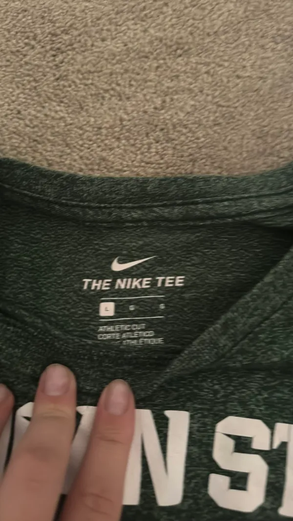 Nike Michigan State Long Sleeve Green - Image 2