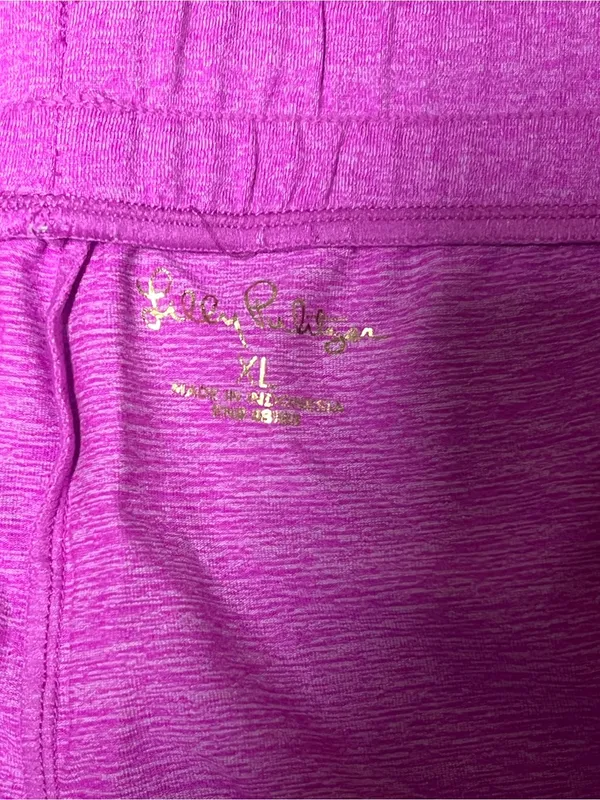 Lilly Pulitzer Pascha Pink Heather Weekender Jogger Pants XL - Image 2