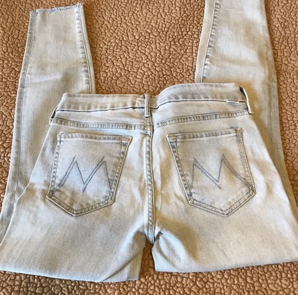 Mother The Looker Ankle Frey Jeans The Angel With No Wings - Image 5