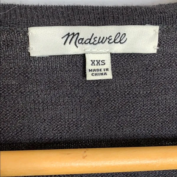 Madewell gray‎ summer Ryder cardigan - Image 4