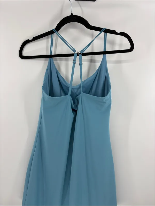 Abercrombie & Fitch Traveler Active Mini Dress Blue - Image 5