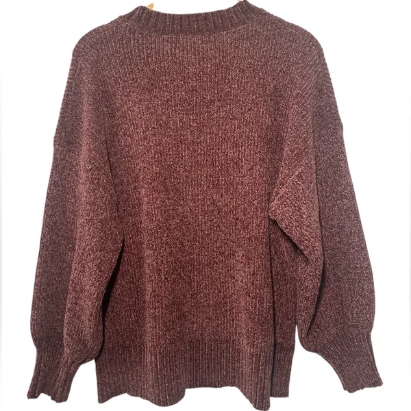 Altar’d State Slouchy Pink Knit Sweater - Image 5