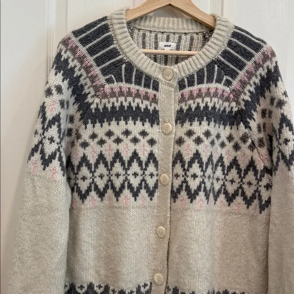 Aerie Fair Isle cardigan NWOT - Image 3