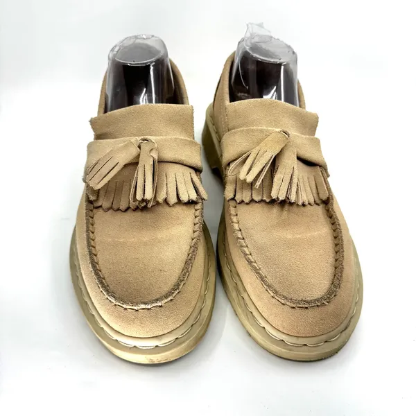 Dr Martens Adrian Tassel Loafer Color Warm Sand Suede SZ Women’s 10. Men’s 9. - Image 2