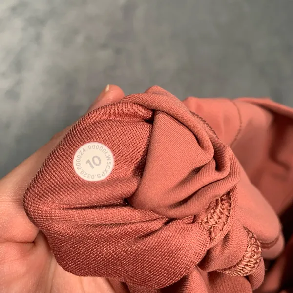 lululemon athletica align pant 25” petal briar rose 10 - Image 8