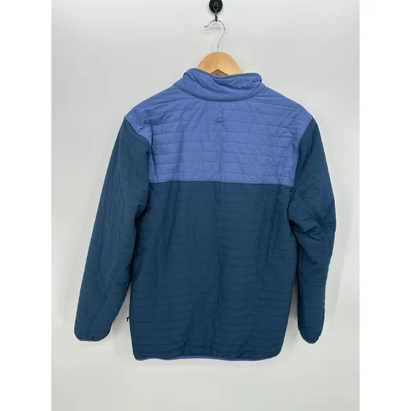 Magellan Outdoors Blue Quilted‎ Pullover Jacket Water Repellent Women Sz L - Image 2