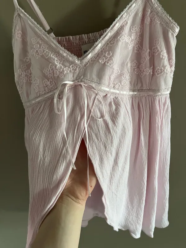 Hollister Flowy Lace Tank Top - Image 3