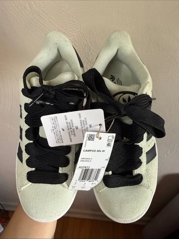 Adidas Campus 00s W JQ7413 Green Black Gum Sneakers NWT 5.5 - Image 2