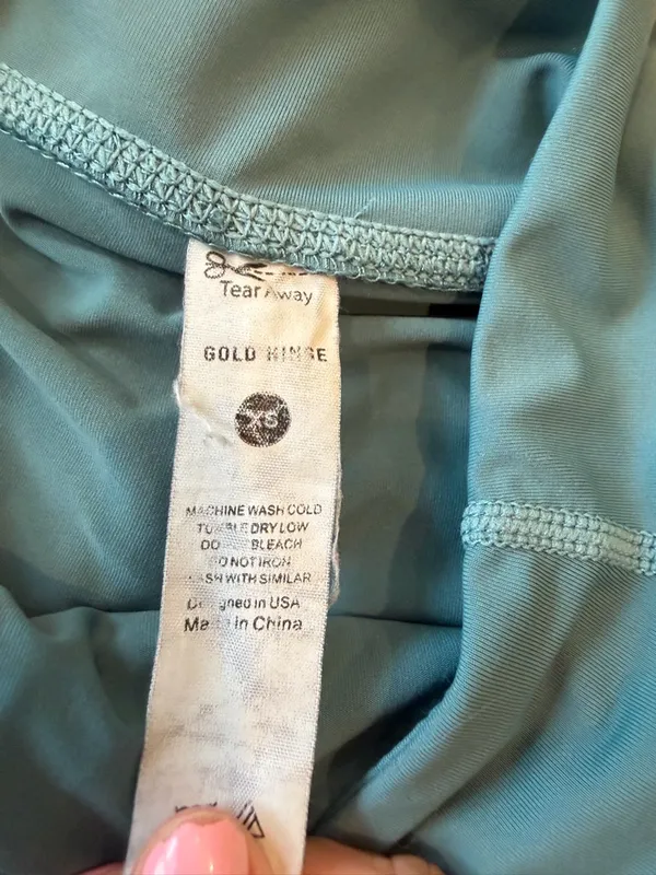 GoldHinge pleated tealish color skirt - size XS! - Image 2
