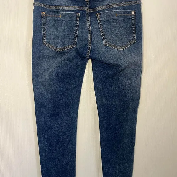 Zara basic  Women's Blue and Navy Jeans size 8 us - Image 5
