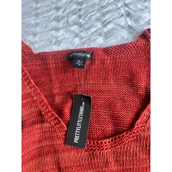 PrettyLittleThing Maxi Dress in Orange - Image 2