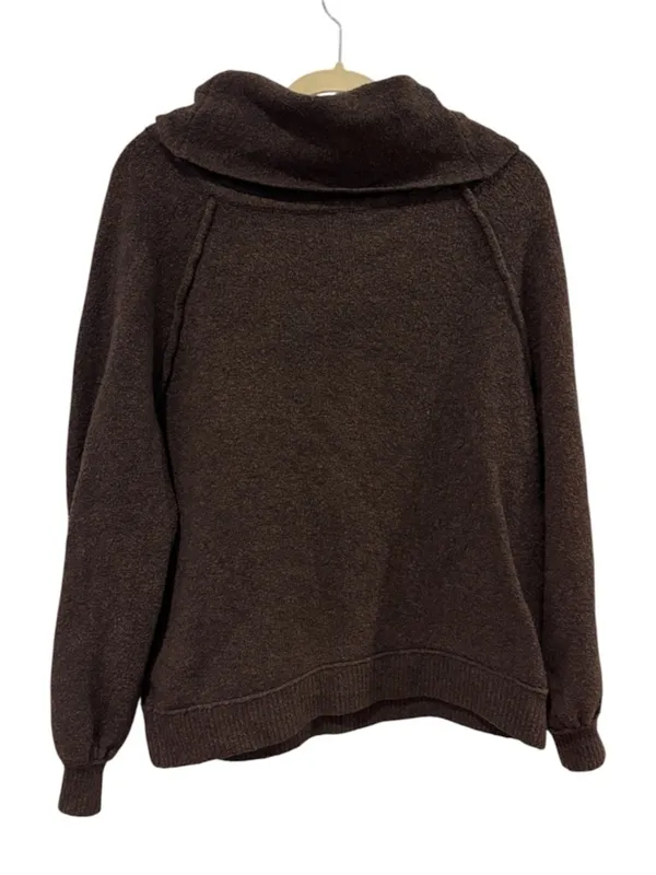 Free People Echo Beach Pullover Sweater in Brown Size Medium - Image 4