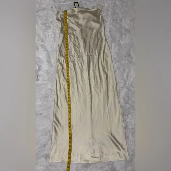 Kenneth Cole Women's Satin Cowl-Neck Maxi Slip Dress - Image 7
