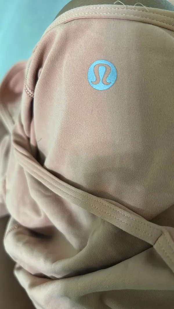 Lululemon Long Sleeve Top Orange Coral - Image 2