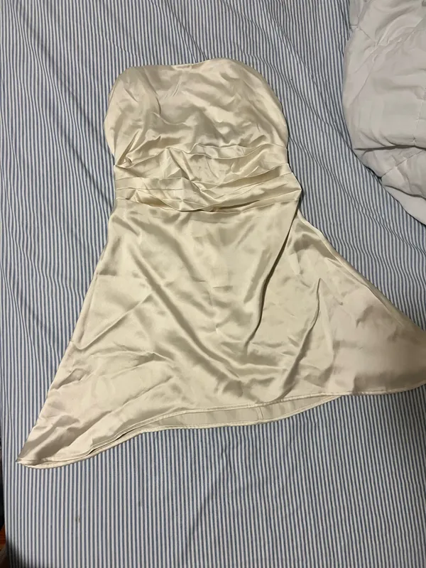 Forever 21 Satin Dress Mini  - Image 3