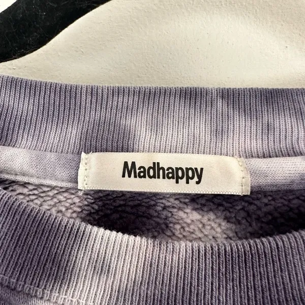 Madhappy Women’s Small Tie Dye Logo Sweatshirt - Image 2