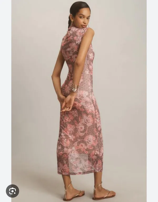 Anthro Mesh Dress - Image 3