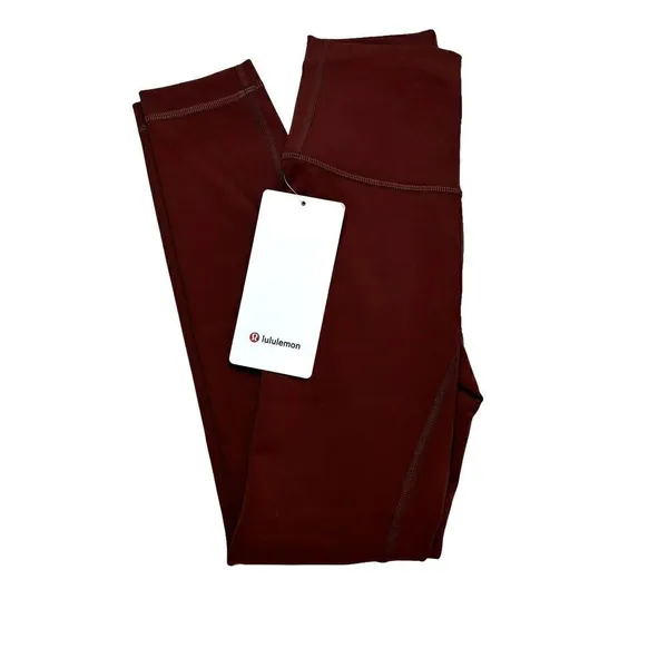Lululemon Wunder Train High-Rise Tight 25" Date Brown - Image 4