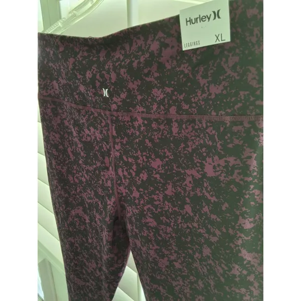 Hurley Size XL Women's Legging pants with 2 zip pockets Blue (MSRP $78) NWT - Image 7